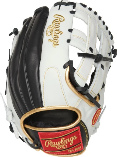 12.25 Inch Rawlings Encore EC1225-6BW Adult Outfield Baseball Glove 1 12.25 Inch Rawlings Encore EC1225-6BW Adult Outfield Baseball Glove