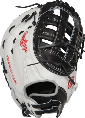 13 Inch Rawlings Heart Of The Hide PROFM19SB-17BW Women's Fastpitch Softball Firstbase Mitt 1 13 Inch Rawlings Heart Of The Hide PROFM19SB-17BW Women's Fastpitch Softball Firstbase Mitt