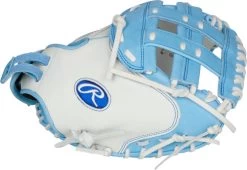 33 Inch Rawlings Liberty Advanced Color Series RLACM33FPCB Women's White/ColumbiaBlue Fastpitch Softball Catcher Mitt -Rawlings Store 33 inch rawlings liberty advanced color series rlacm33fpcb women s white columbiablue fastpitch softball catcher mitt 17