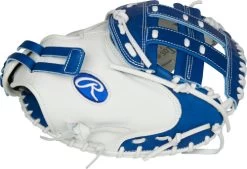33 Inch Rawlings Liberty Advanced Color Series RLACM33FPR Women's White/Royal Fastpitch Softball Catcher Mitt -Rawlings Store 33 inch rawlings liberty advanced color series rlacm33fpr women s white royal fastpitch softball catcher mitt 17