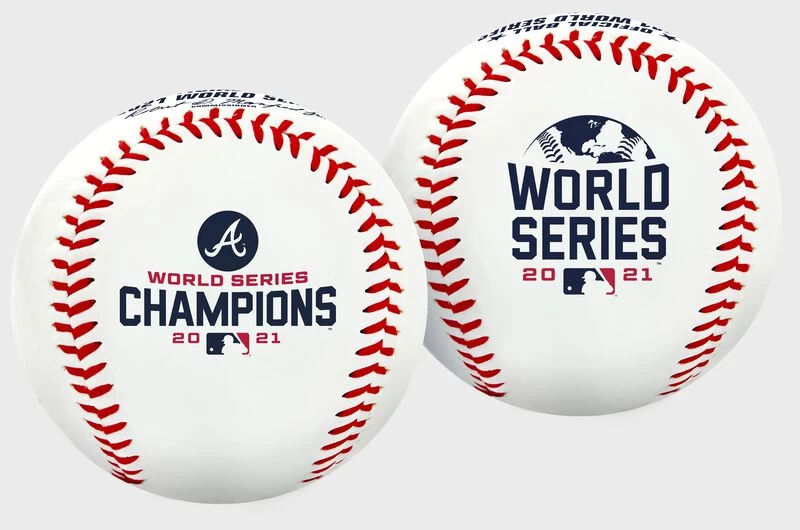 Rawlings 2021 Atlanta Braves World Series Champions Replica Baseball 1 Rawlings 2021 Atlanta Braves World Series Champions Replica Baseball