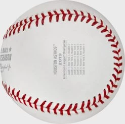 Rawlings 2019 Houston Astros American League Champions Baseball 8 Rawlings 2019 Houston Astros American League Champions Baseball -Rawlings Store ALCS19CHMP 4
