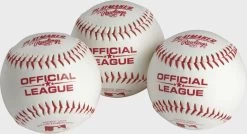 Rawlings Official League Playmaker Baseballs, 3 Or 6 Pack