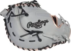Rawlings Liberty Advanced Color Series 13" Fastpitch First Base Mitt: RLADCTSB (Multiple Colors) -Rawlings Store RLADCTSBGRG 4 png