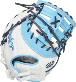 Rawlings Liberty Advanced Color Series 13" Fastpitch First Base Mitt: RLADCTSB (Multiple Colors) -Rawlings Store RLADCTSBWCBN 2 png