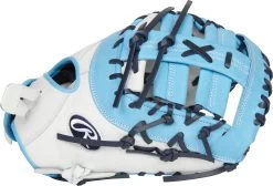 Rawlings Liberty Advanced Color Series 13" Fastpitch First Base Mitt: RLADCTSB (Multiple Colors) -Rawlings Store RLADCTSBWCBN 3 png