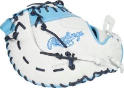Rawlings Liberty Advanced Color Series 13" Fastpitch First Base Mitt: RLADCTSB (Multiple Colors) -Rawlings Store RLADCTSBWCBN 4 png