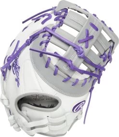 Rawlings Liberty Advanced Color Series 13" Fastpitch First Base Mitt: RLADCTSB (Multiple Colors) -Rawlings Store RLADCTSBWPG 2 png