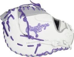 Rawlings Liberty Advanced Color Series 13" Fastpitch First Base Mitt: RLADCTSB (Multiple Colors) -Rawlings Store RLADCTSBWPG 4 png