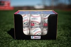 Rawlings MLB Baseball In Display Cube, Dozen -Rawlings Store ROMLB 3