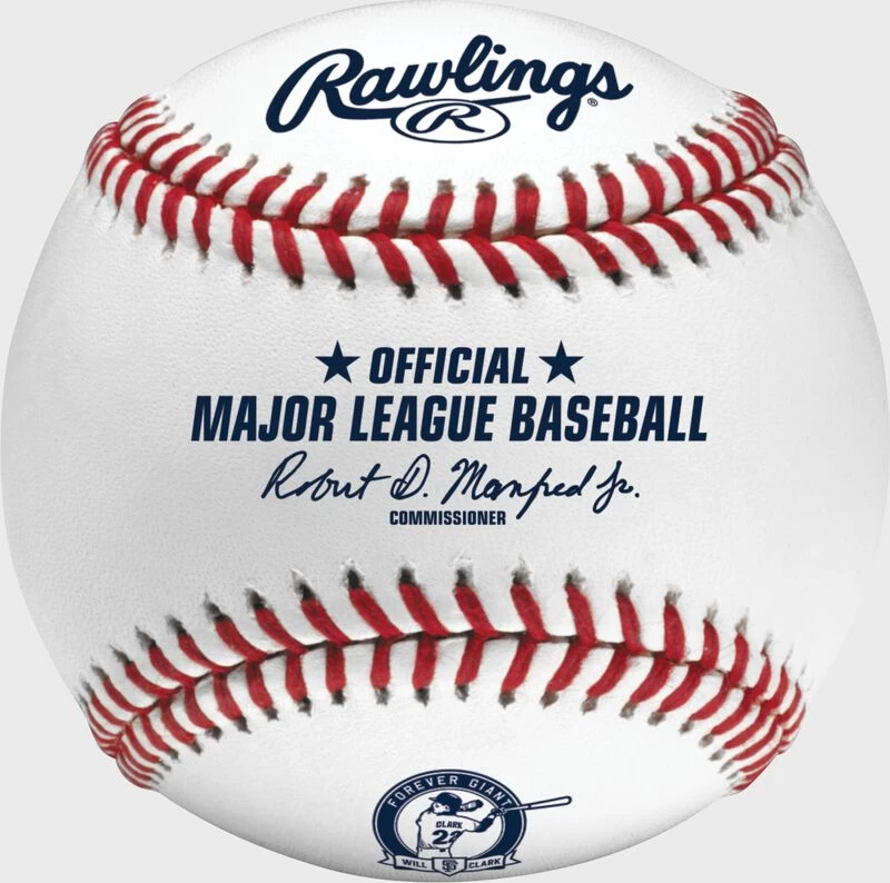 Rawlings MLB Will Clark Number Retirement Commemorative Baseball