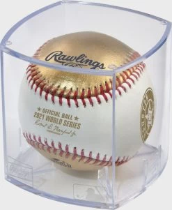 Rawlings MLB 2021 Gold World Series Dueling Baseball -Rawlings Store WSBB21DL 51