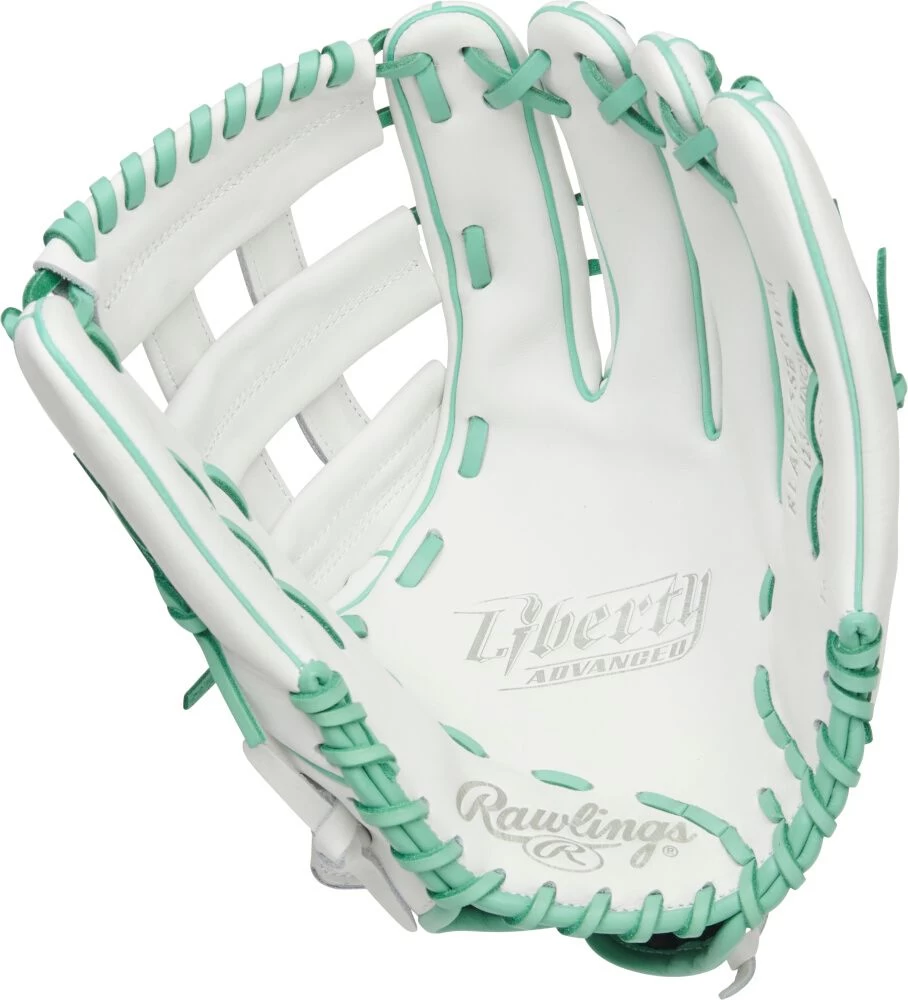 12.75 Inch Rawlings Liberty Advanced Color Series 4.0 Women's Fastpitch Softball Outfield Glove RLA1275SB-6WM 2 12.75 Inch Rawlings Liberty Advanced Color Series 4.0 Women's Fastpitch Softball Outfield Glove RLA1275SB-6WM - Image 2