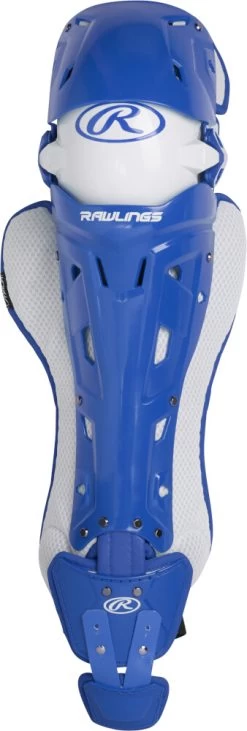 Rawlings MACH Adult 17 Inch Catcher's Leg Guards MCHLGA 13 Rawlings MACH Adult 17 Inch Catcher's Leg Guards MCHLGA -Rawlings Store rawlings mach adult 17 inch catchers leag guards mchlga 17