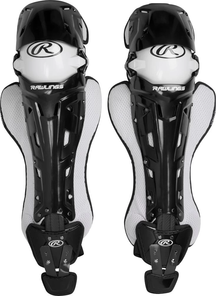 Rawlings MACH Adult 17 Inch Catcher's Leg Guards MCHLGA