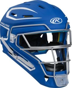 Rawlings Mach CHMCHJ Youth Two Tone Matte Style Catchers Helmet -Rawlings Store rawlings mach chmchj youth two tone matte style catchers helmet 62