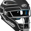 Rawlings Mach CHMCHS Adult Two Tone Matte Style Catchers Helmet