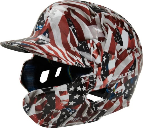 Rawlings Mach USA MACHEXT-USA-JR Junior Batting Helmet W/ Extension -Rawlings Store rawlings mach usa machext usa jr junior batting helmet w extension 5