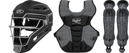 Rawlings Velo 2.0 CSV2Y Youth Baseball Catchers Gear Set 1 Rawlings Velo 2.0 CSV2Y Youth Baseball Catchers Gear Set