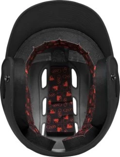Rawlings Velo R16MS Senior Matte Batting Helmet -Rawlings Store rawlings velo r16ms senior matte batting helmet 9